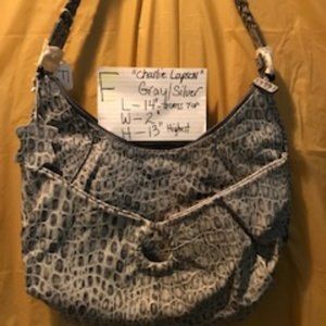 NWOT Charlie Lapson Leather purse VINTAGE